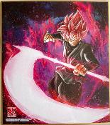 DRAGON BALL - SHIKISHI ART - série 12 - Numéro 06 - BLACK GOKU