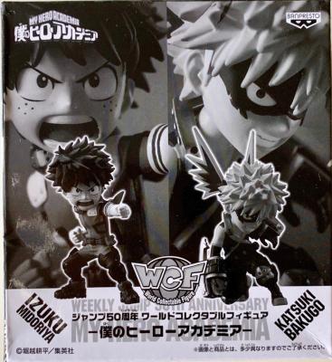 MY HERO ACADEMIA - Lot de 2 Figurine WFC - IZUKU / BAKUGO