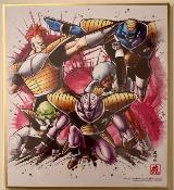 DRAGON BALL - SHIKISHI ART - série 7 - Numéro 06 - COMMANDO  GINYU