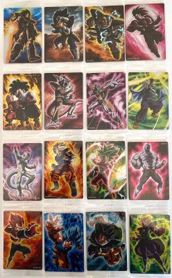 DRAGON BALL - WAFER UNLIMITED 3 - FULL SET  C ET R - 16/16 (AVEC BLISTER)