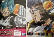 DRAGON BALL - SET de 2 CLEAR FILE ICHIBAN KUJI GREATEST SAIYAN - LOT 2