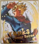 DRAGON BALL - SHIKISHI ART - série 9 - Numéro 16 - TRUNKS