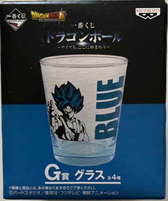 DRAGON BALL - VERRE "SHOOTER ICHIBAN KUJI - GOKU SSJ BLUE