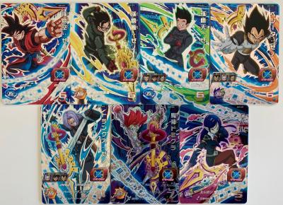 SUPER DRAGON BALL HEROES - UM9 - FULL SET CP 7/7