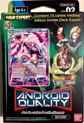 DRAGON BALL SUPER CARD GAME - EXPERT DECK 2  - ANDROID DUALITY 