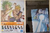 DRAGON BALL - SET de 2 CLEAR FILE ICHIBAN KUJI SAIYAN SB8 - LOT 4