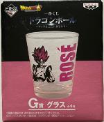 DRAGON BALL - VERRE "SHOOTER ICHIBAN KUJI - BLACK GOKU ROSE