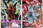 DRAGON BALL - SET de 2 CLEAR FILE ICHIBAN KUJI RISING FIGHTERS - LOT 1