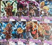 DRAGON BALL - CLEAR FILE ICHIBAN KUJI RISING FIGHTERS - FULLSET 16/16