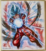 DRAGON BALL - SHIKISHI ART - série 10 - Numéro 01 - GOKU