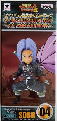 SUPER DRAGON BALL HEROES - Figurine WCF TRUNKS - 7th ANNIVERSARY