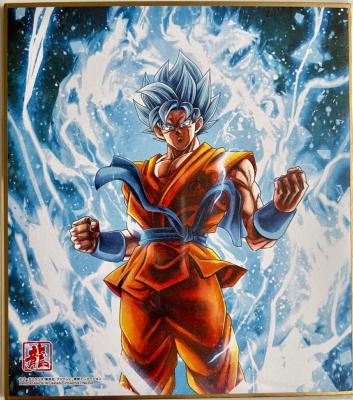 DRAGON BALL - SHIKISHI ART - série 12 - Numéro 03 - GOKU UI