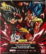 SUPER DRAGON BALL HEROES - ACRYLIC CARD STAND & BATTLE CARD SET - 11TH ANNIVERSARY 