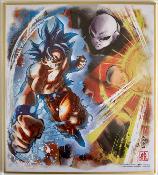 DRAGON BALL - SHIKISHI ART - série 9 - Numéro 14 - GOKU UI/JIREN