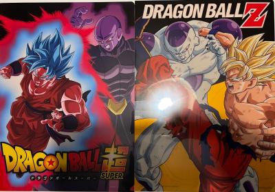 DRAGON BALL - SET de 2 CLEAR FILE ICHIBAN KUJI VS OMNIBUS - Lot 2