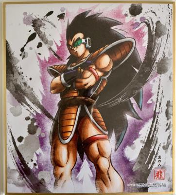 DRAGON BALL - SHIKISHI ART - série 9 - Numéro 08 - RADITZ