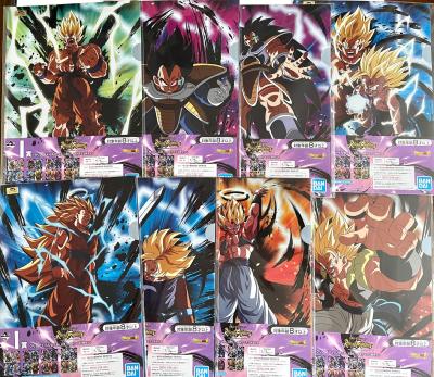 DRAGON BALL - CLEAR FILE ICHIBAN KUJI RISING FIGHTERS - FULLSET 16/16