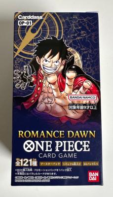 ONE PIECE CARD GAME- OP-01 BOX de 24 BOOSTERS - ROMANCE DAWN