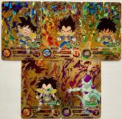 SUPER DRAGON BALL HEROES - UM6 - FULL SET JCP 5/5