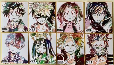 MY HERO ACADEMIA - SHIKISHI -  FULL SET 8/8