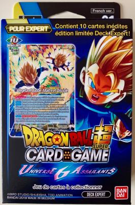 DRAGON BALL SUPER CARD GAME - EXPERT DECK 1  - Universe 6 Assailants 