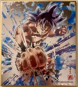 DRAGON BALL - SHIKISHI ART - série 7 - Numéro 13 - GOKU ULTRA INSTINCT