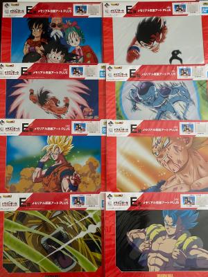 DRAGON BALL - DESSIN "DOUGA" - ICHIBAN KUJI HISTORY OF RIVALS - FULL SET 8/8