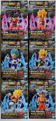 DRAGON BALL SUPER - WCF PLUS EFFECT - FULLSET 6/6