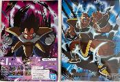 DRAGON BALL - SET de 2 CLEAR FILE ICHIBAN KUJI RISING FIGHTERS - LOT 2