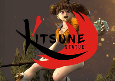 KITSUNE STATUE